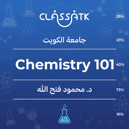 د. محمود فتح الله - Chemistry 101