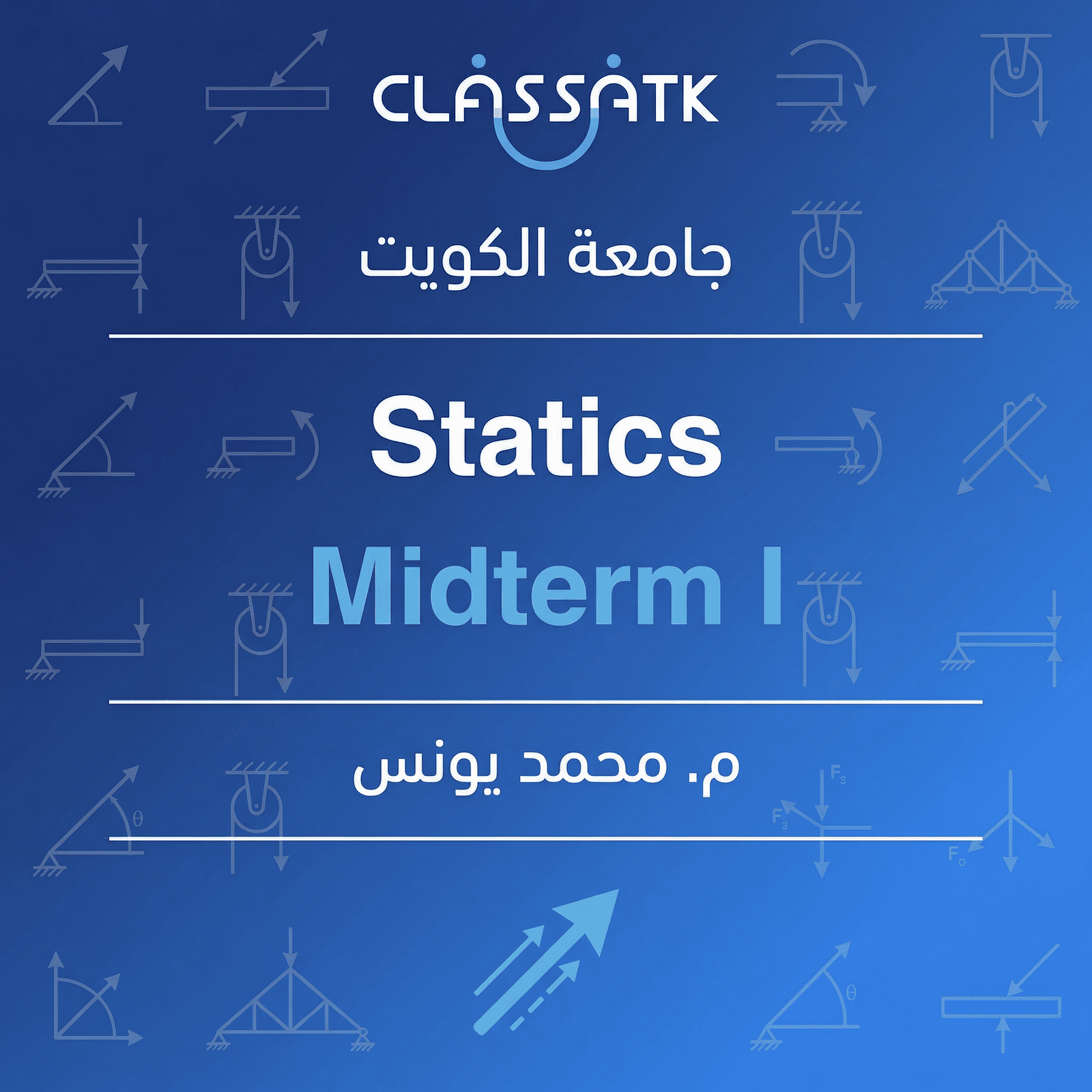 Statics - Midterm I
