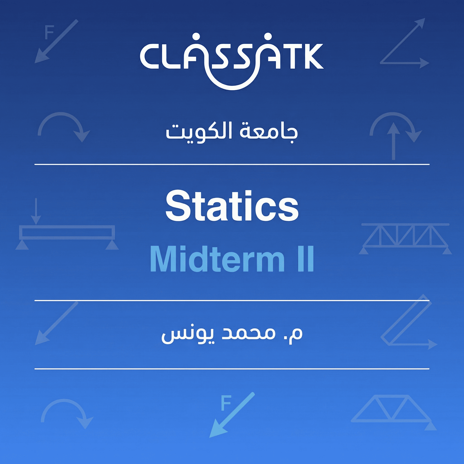 Statics - Midterm II