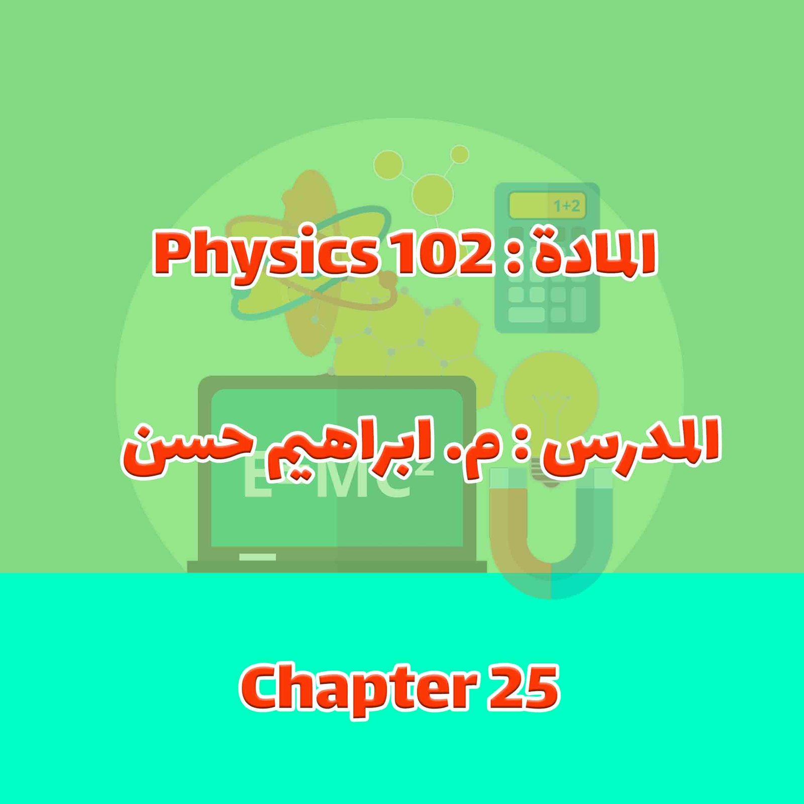 Physics 102 (IH) - Chapter 25